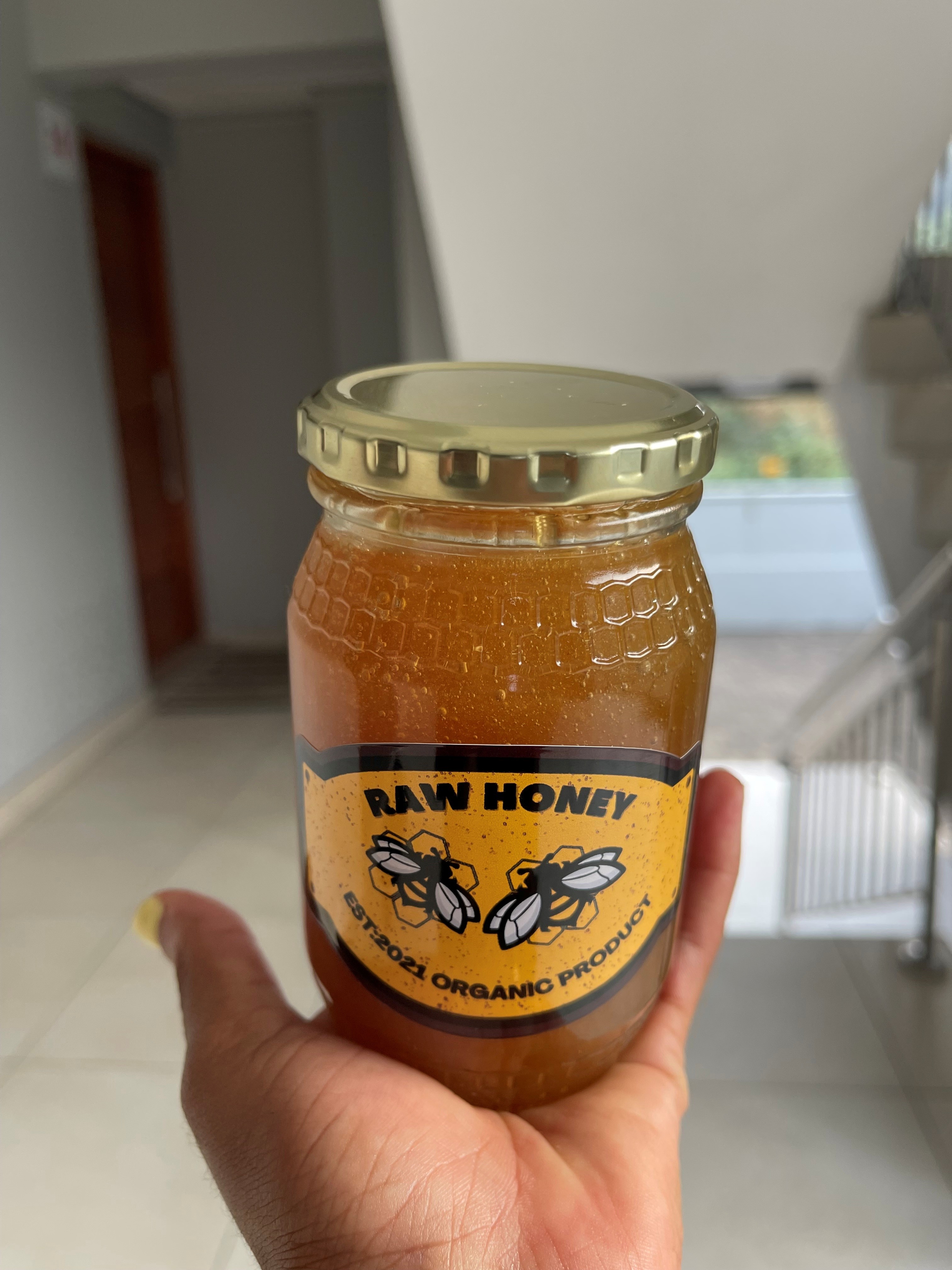 Raw Honey Jar